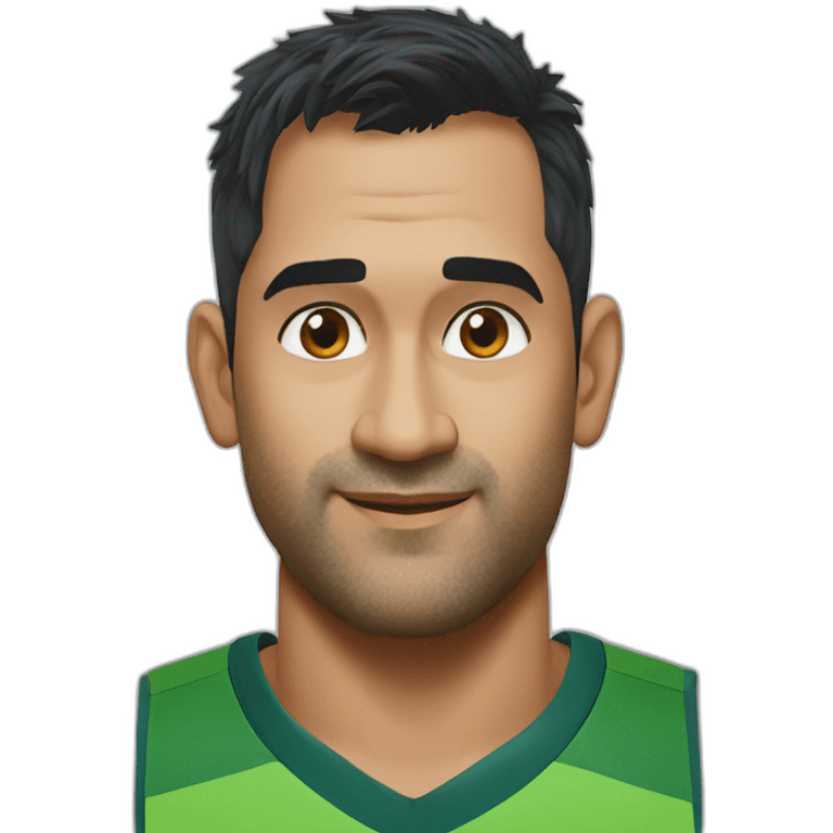 Ms dhoni  emoji