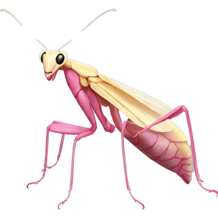 Orchid Mantis emoji