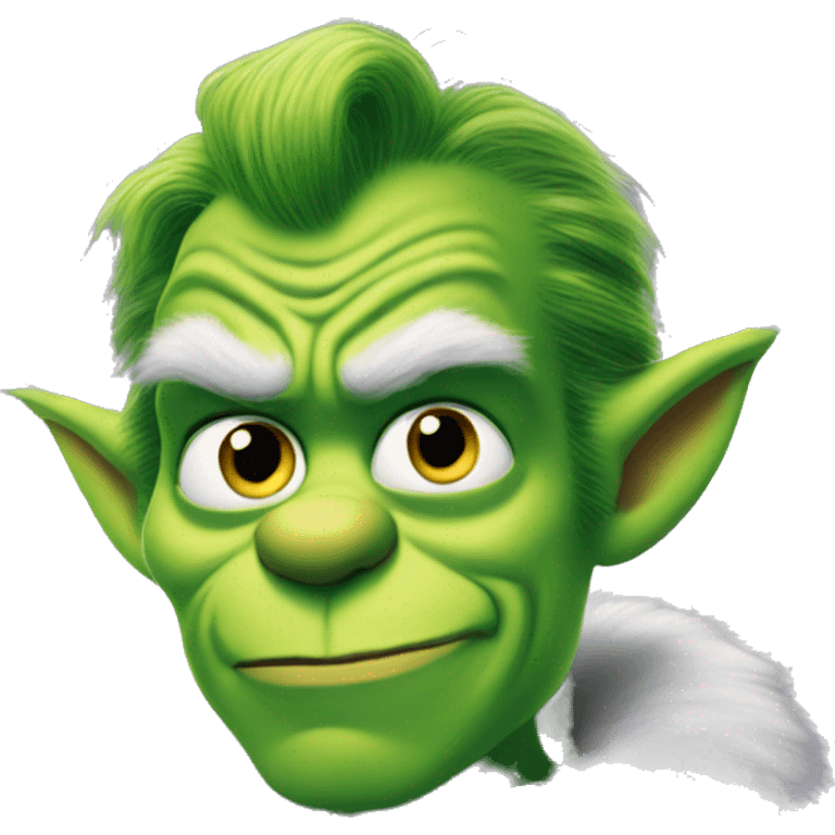 henry cavill as grinch emoji