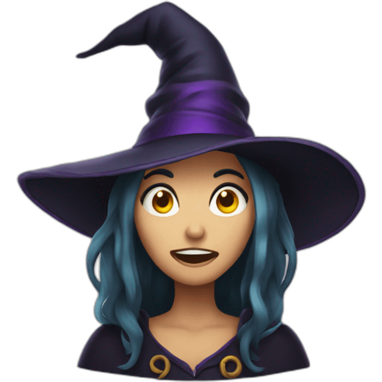 witch cackle emoji