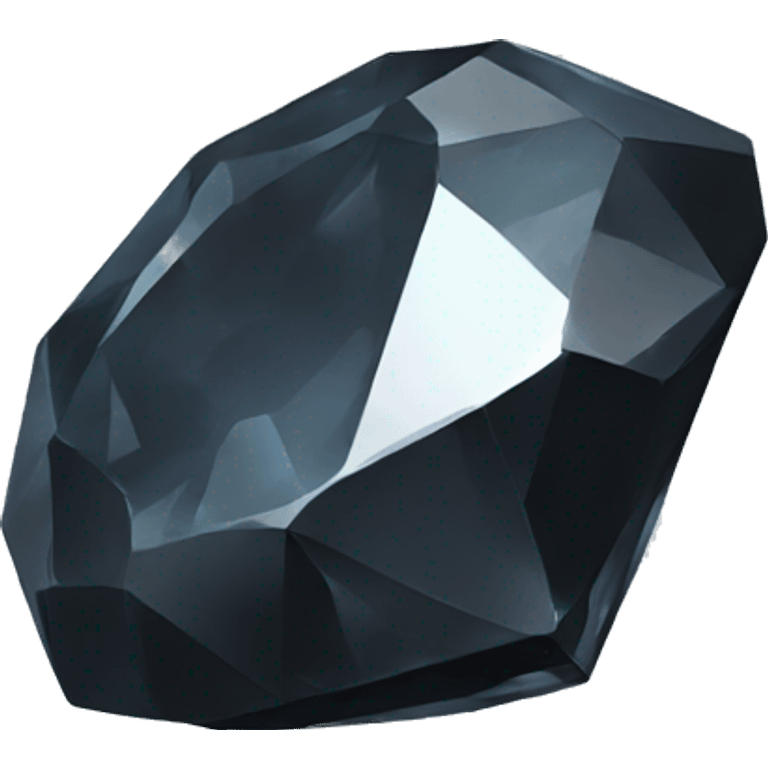 Black star diamond emoji