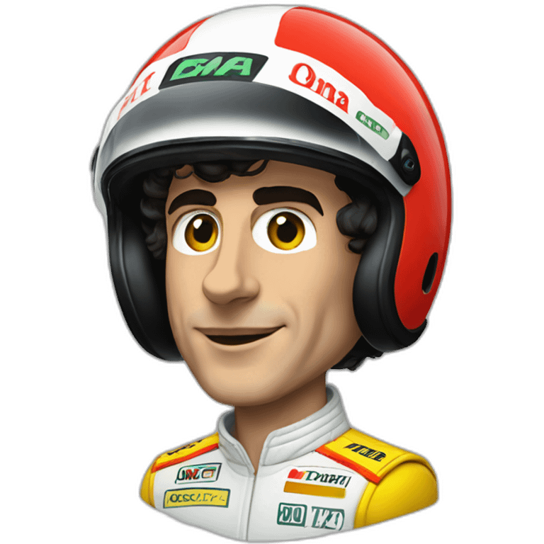 Ayrton Senna emoji