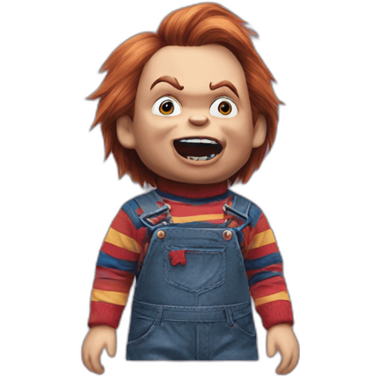 Chucky beso emoji