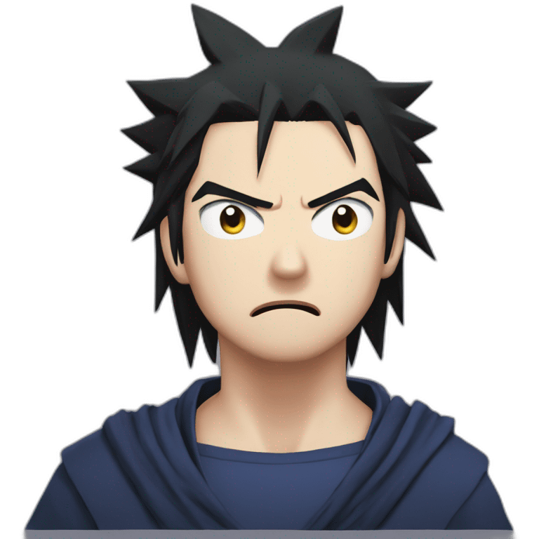 Sasuke angry emoji