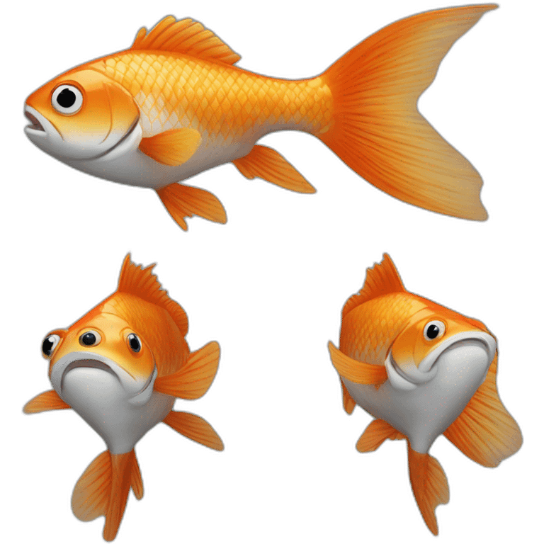 Un poisson avec des orteils emoji