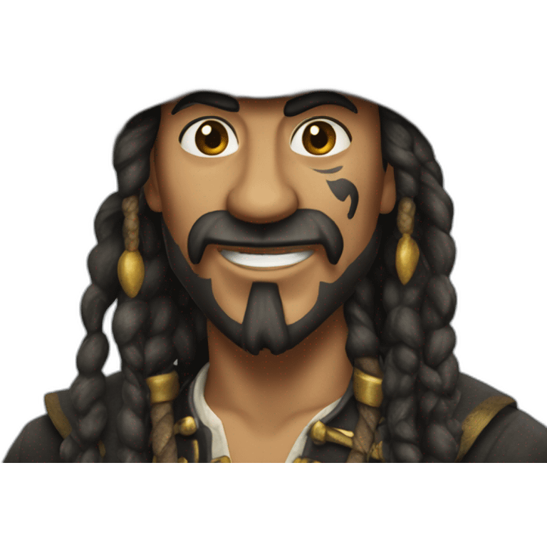 Piratas del caribe emoji