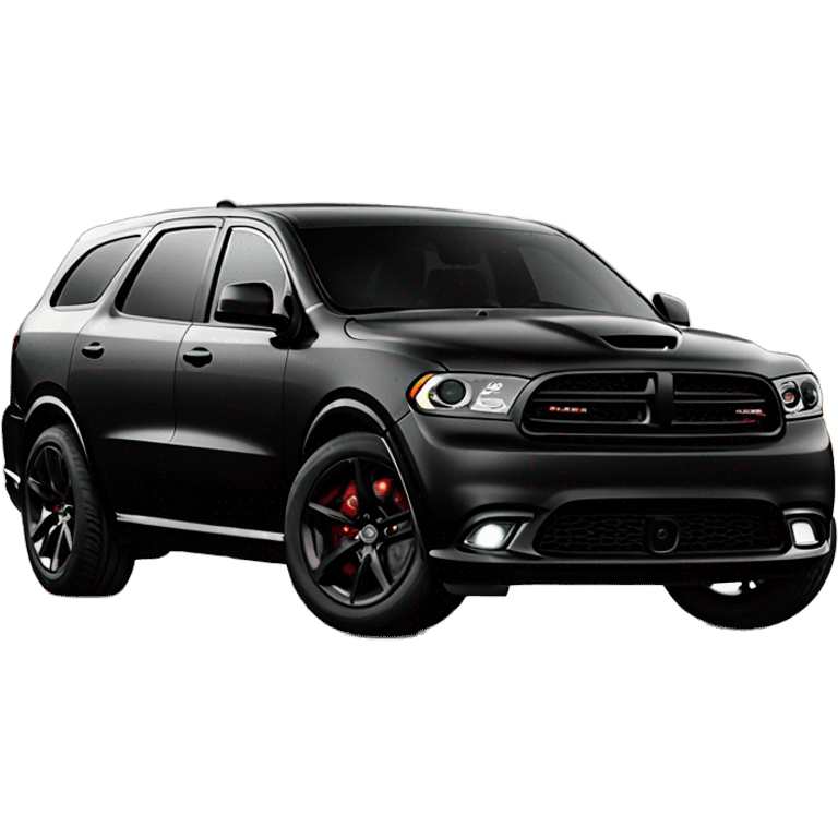 2024 black SRT dodge durango hellcat  emoji