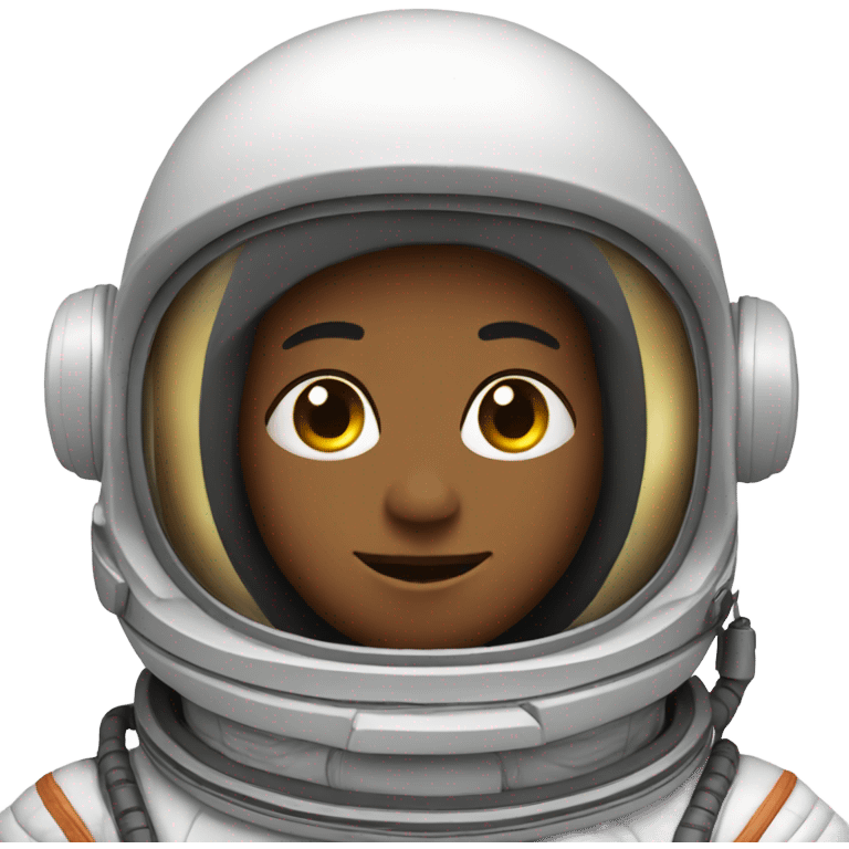 astronaut in space emoji