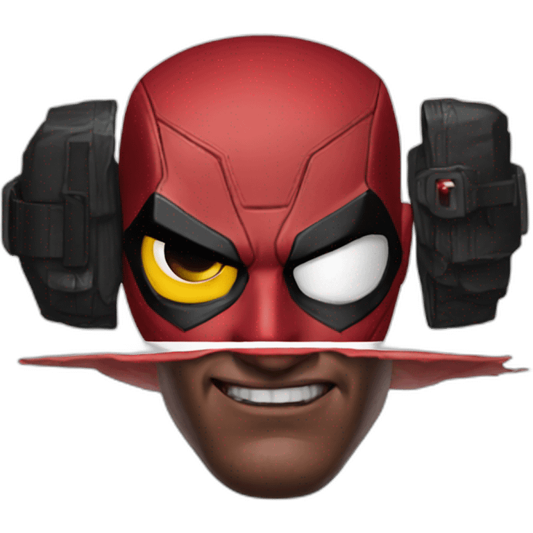 Deadpool blink eye emoji