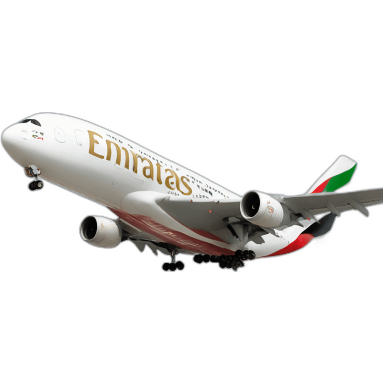 Emirates plane emoji