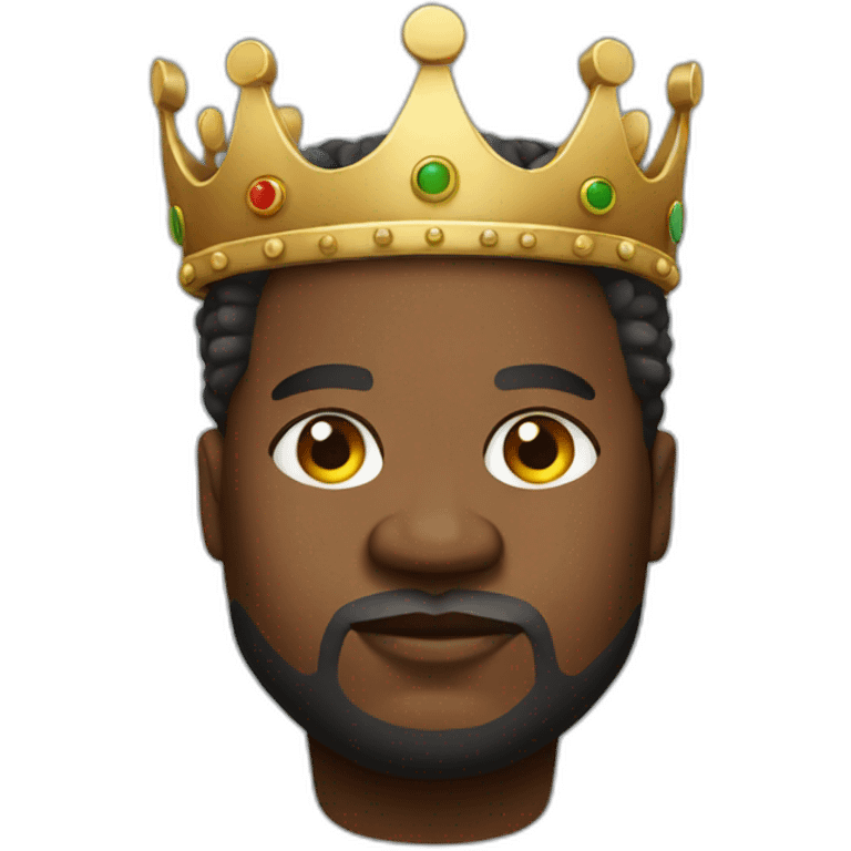 fat africa king emoji