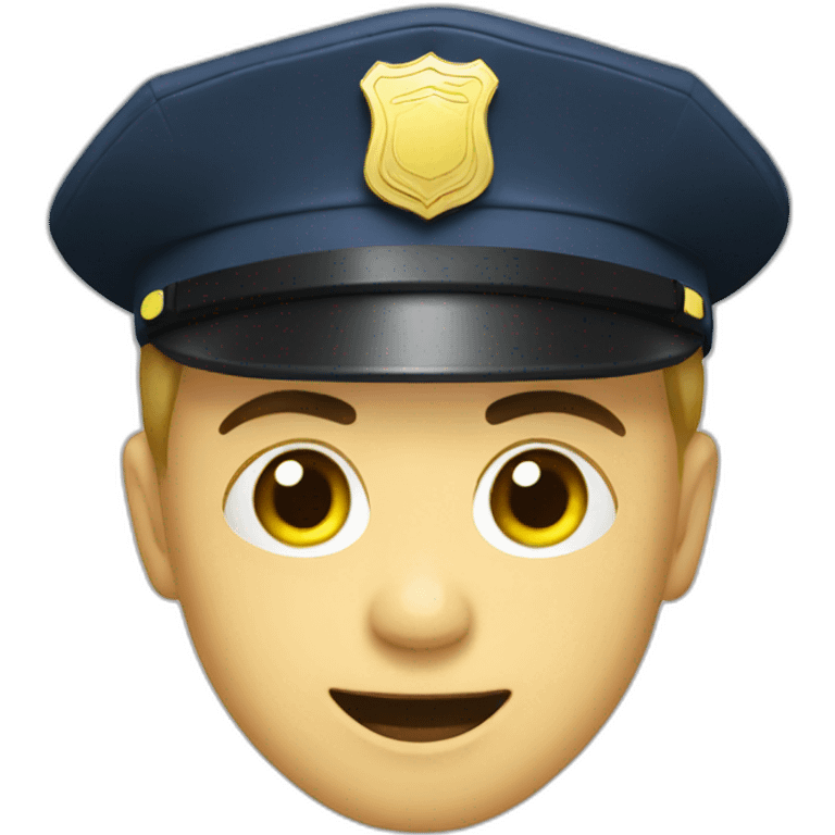 police going toilet emoji