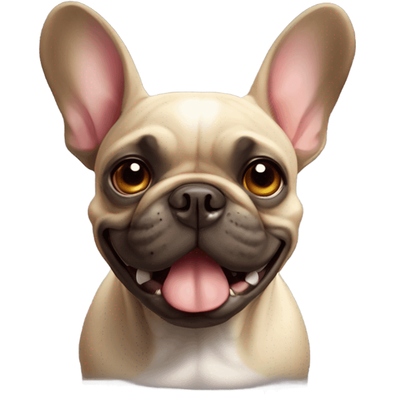 French bulldog emoji