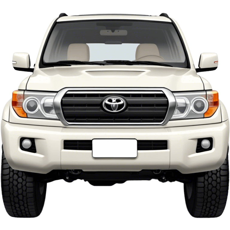 Toyota Land Cruiser - Toyota (Model Year: 2021) (Iconic colour: White) emoji