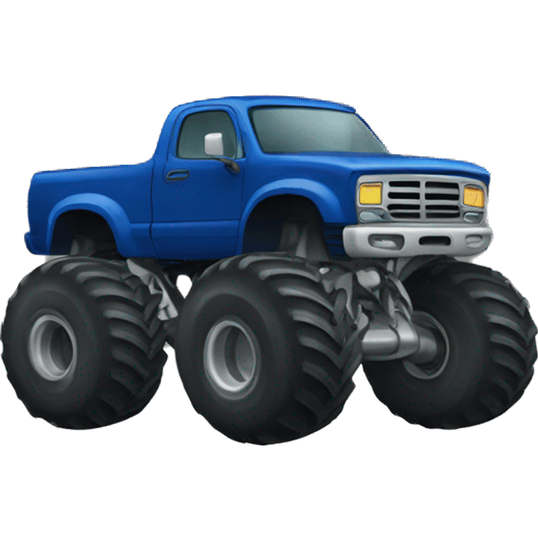 Monster truck emoji