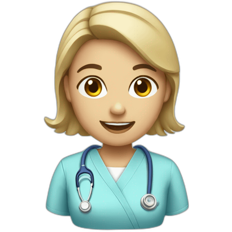 hospital nurse emoji