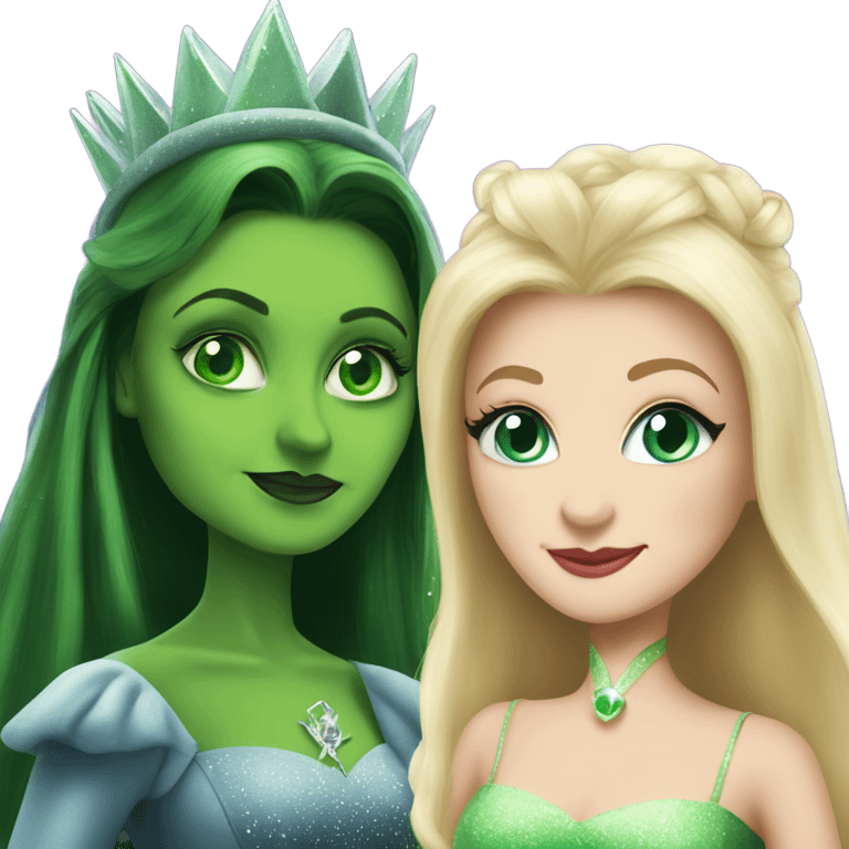 Elphaba and Glinda  emoji