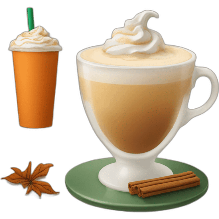 starbucks-pumpkin-cream-chai-tea-latte emoji