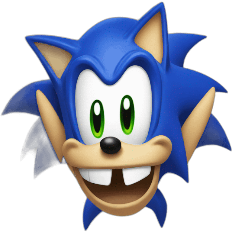 ugly sonic emoji