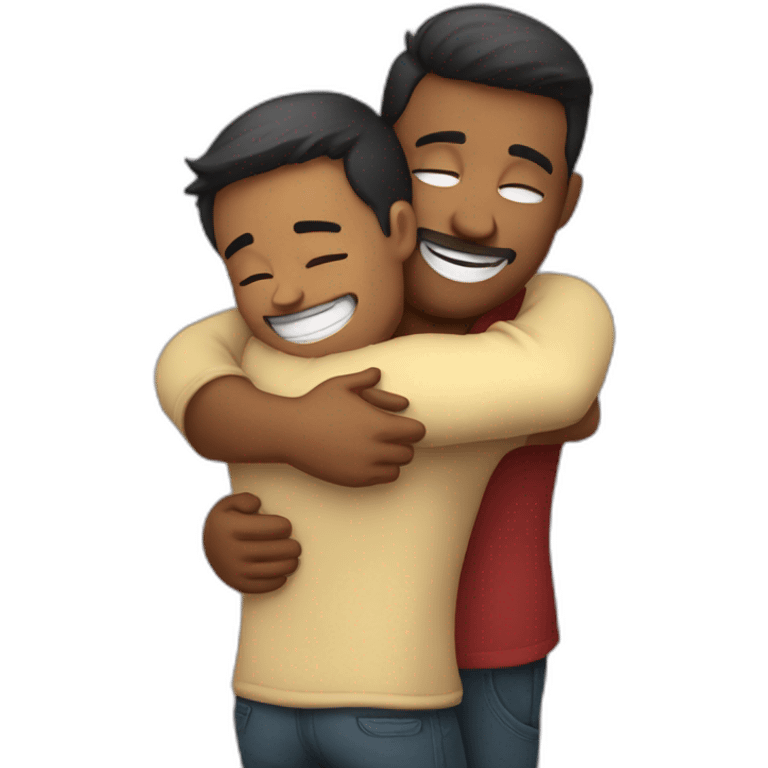 Hugging emoji