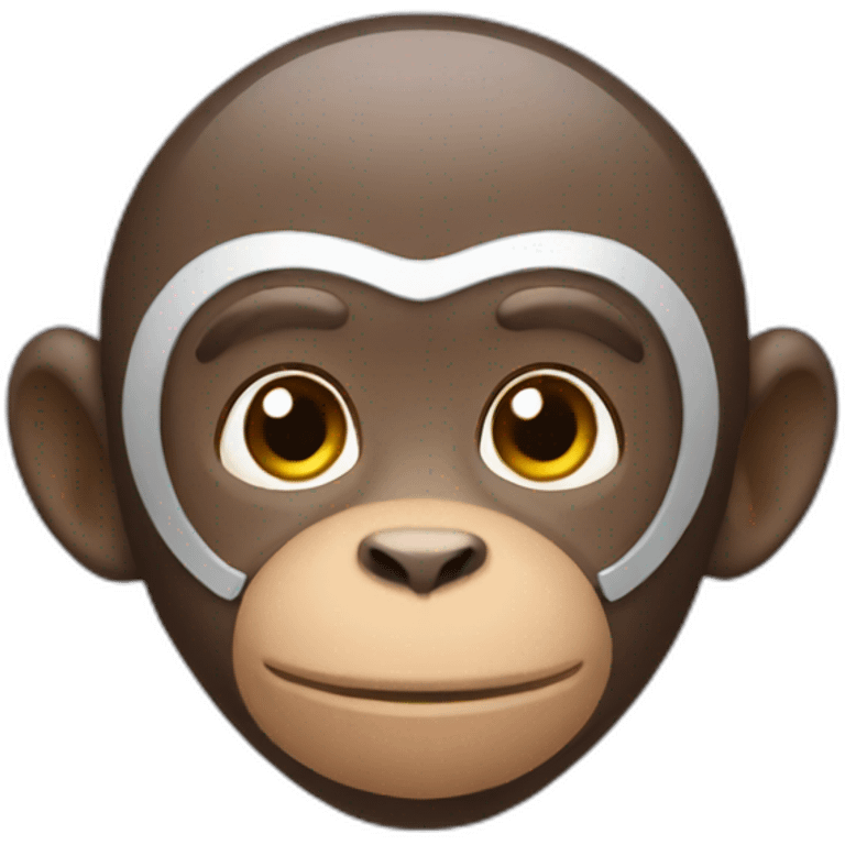 make-up monkey emoji