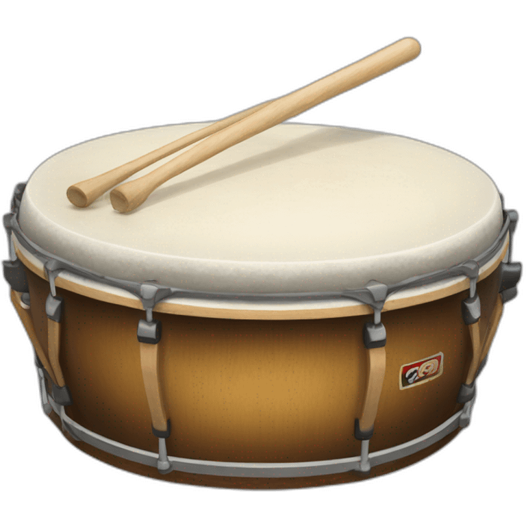 A pandeiro samba drum emoji