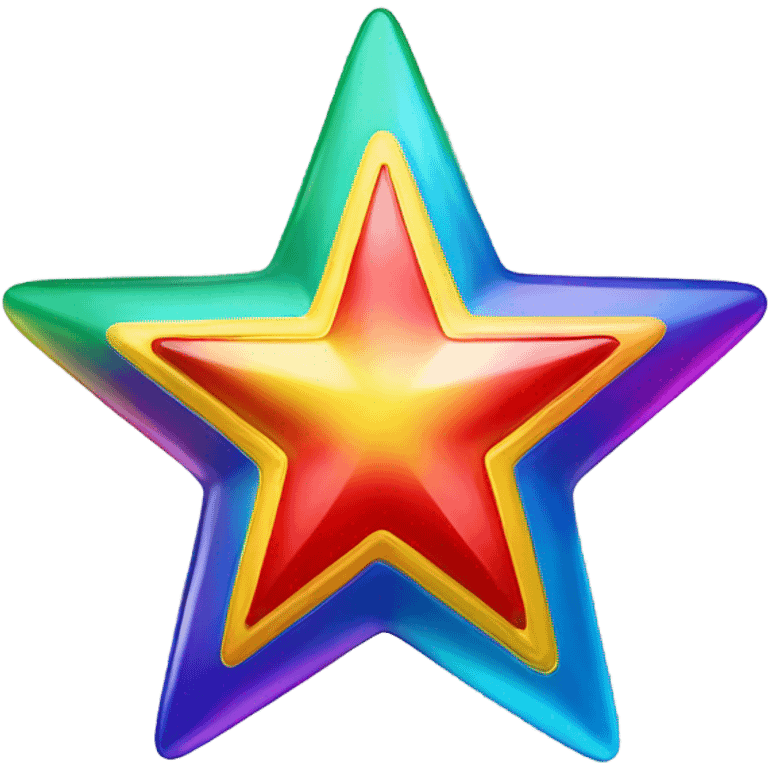 Colorful Star emoji