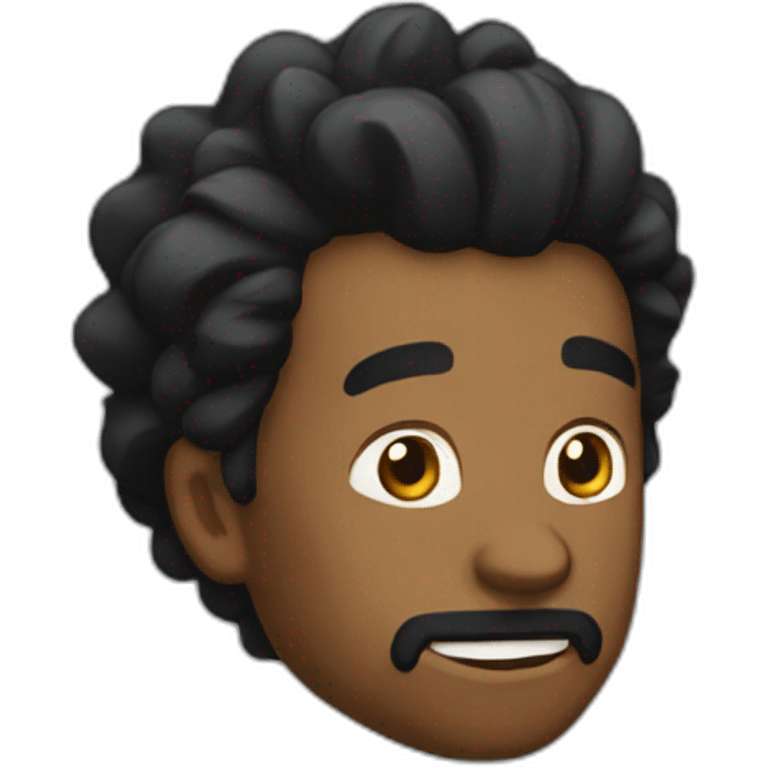 black-super-sayajin emoji