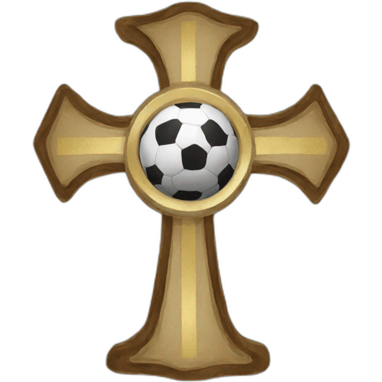 copa with a cross emoji