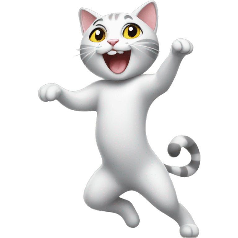 cat dancing emoji