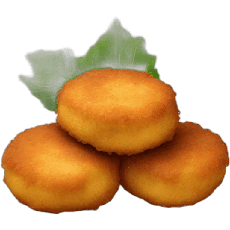 Rissole fritters patties emoji