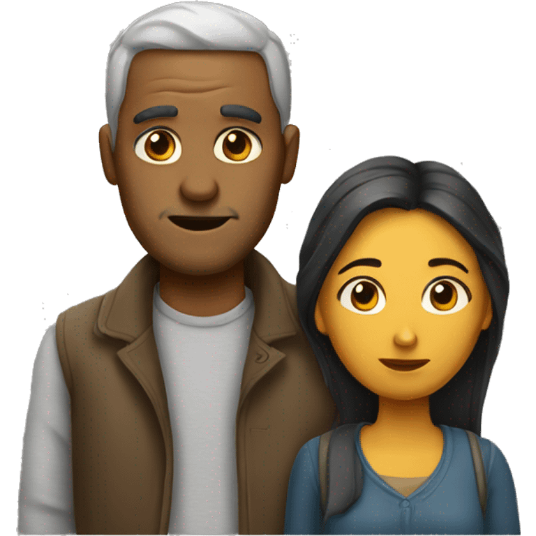 A poor couple emoji