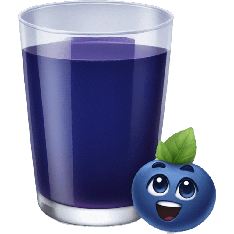 blueberry juice emoji