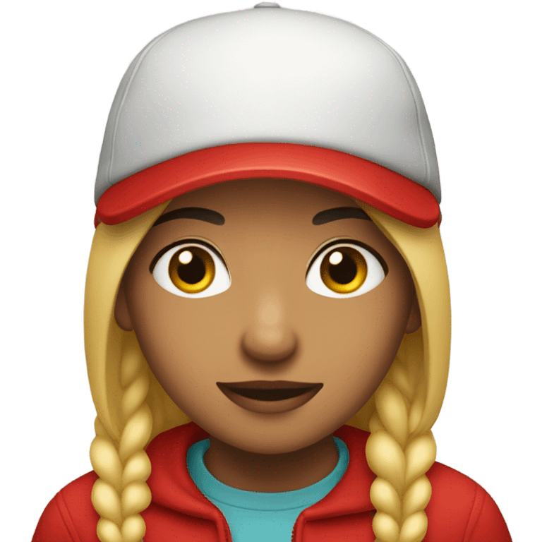 Girl in a red cap emoji