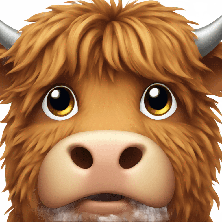 highland cow  emoji