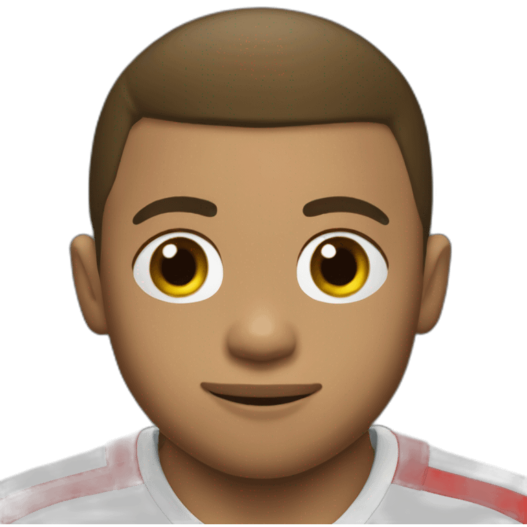 Mbappe dort emoji