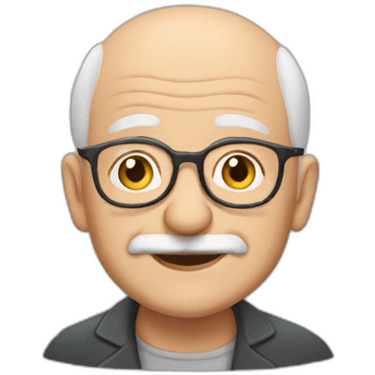 Old bald France grandpa emoji