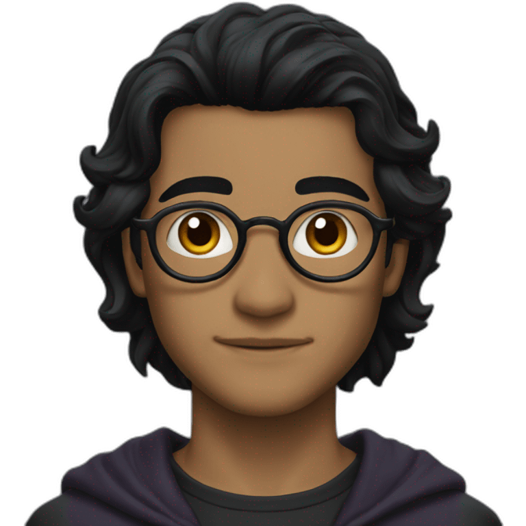 Harry Potter black hair emoji