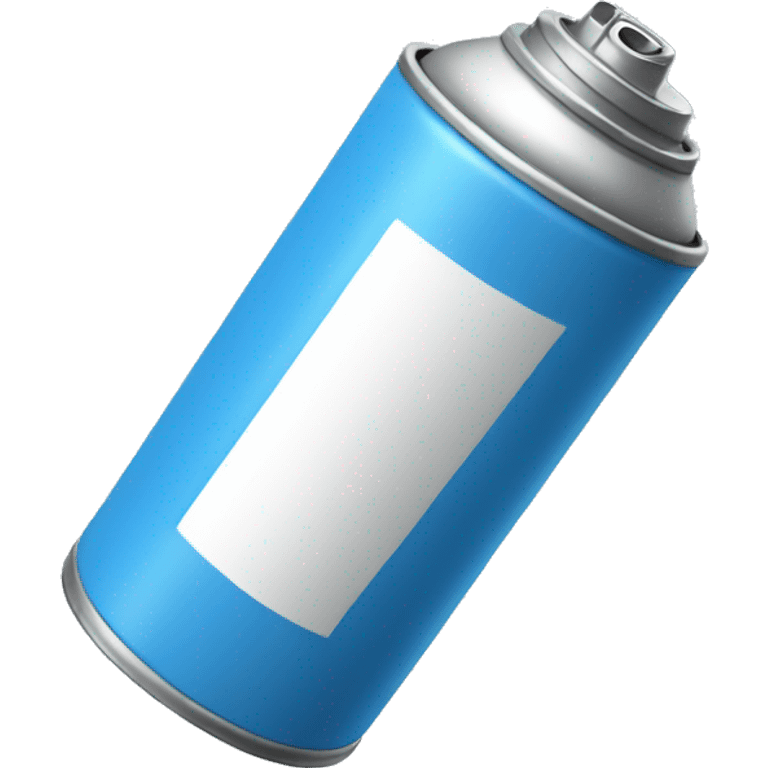 spray-can blue emoji