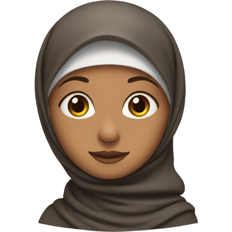 Muslim woman with headscarf emoji