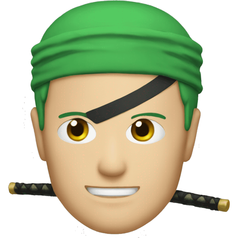 Zoro from ont piece emoji