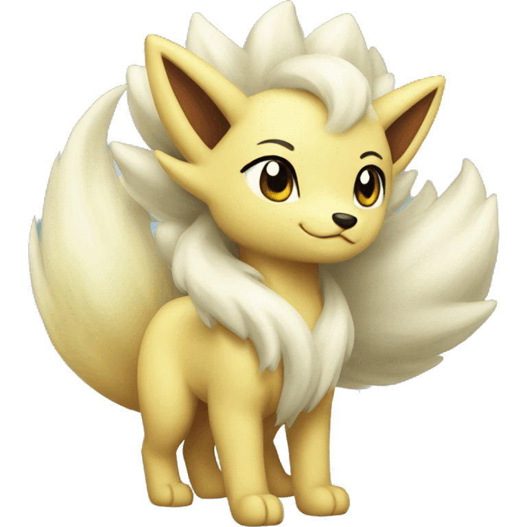 Ninetales beautiful  emoji