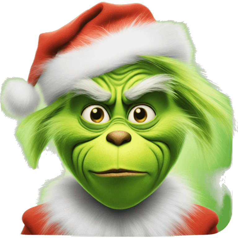 The grinch emoji