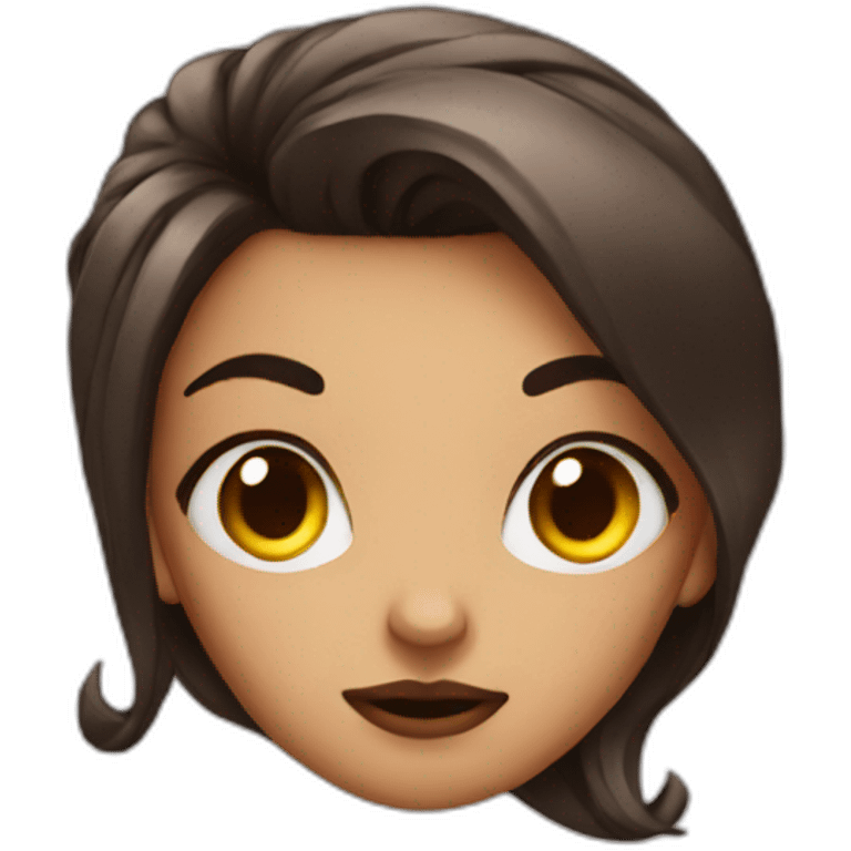 Bombastic side eye girl emoji