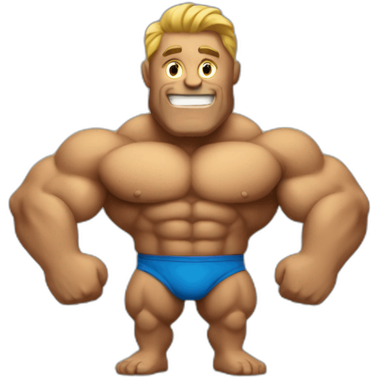 Body builder emoji