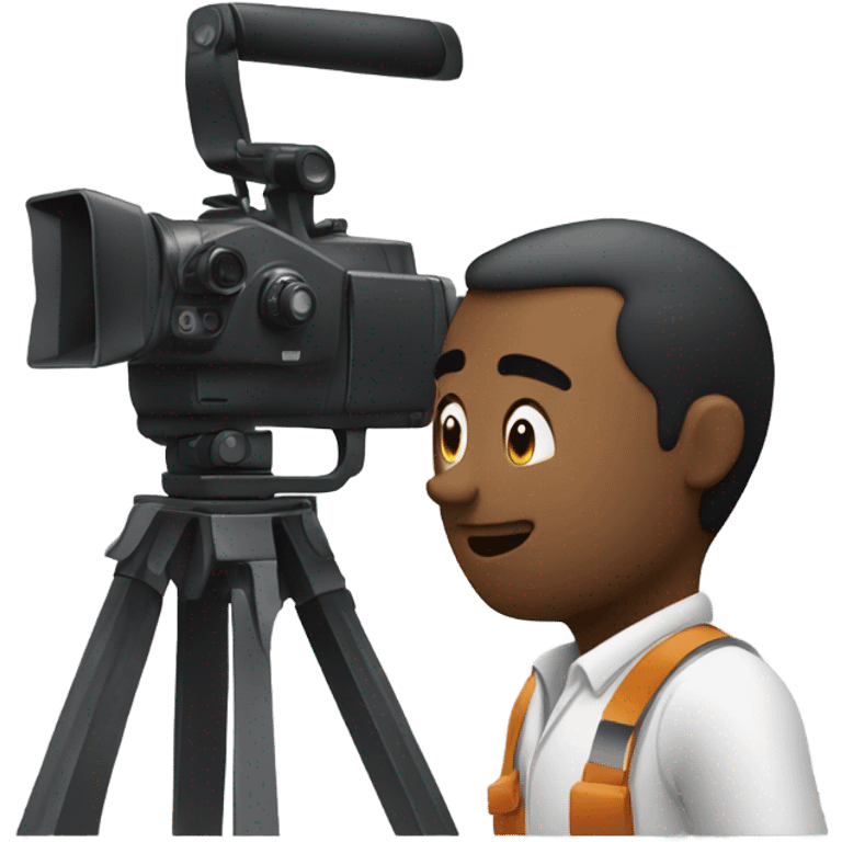 man making film emoji