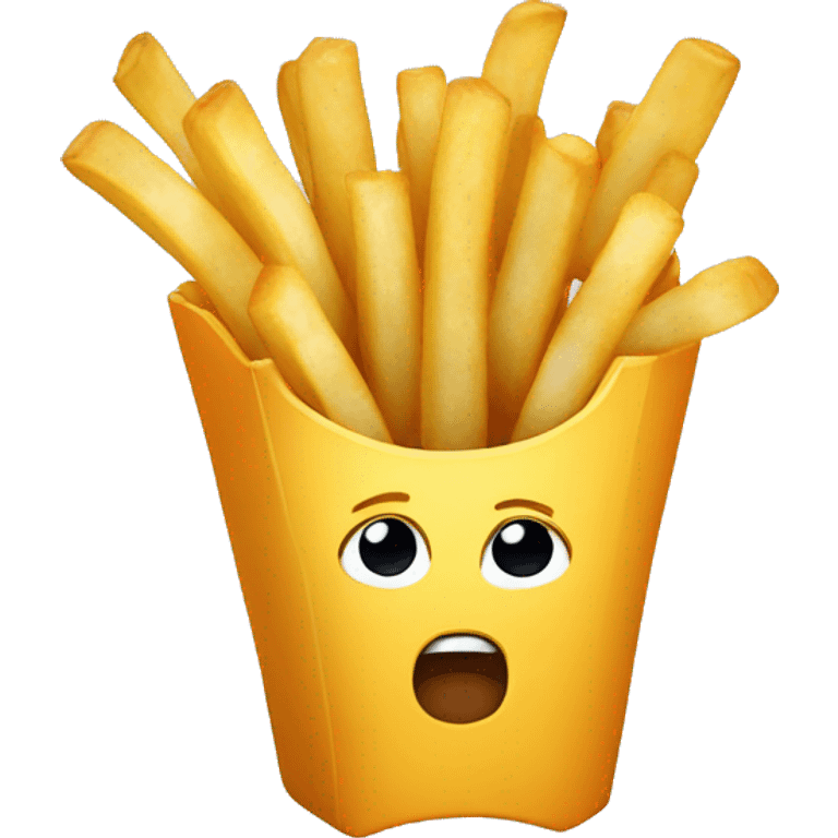 French fries emoji