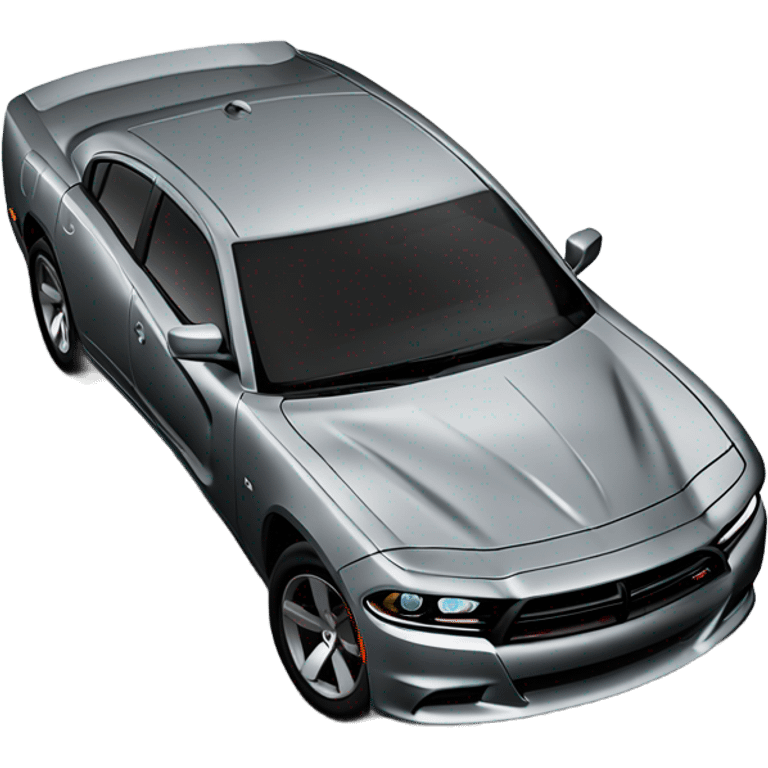 Dodge charger car  emoji