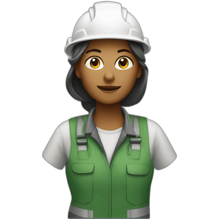 outdoor woman worker  emoji