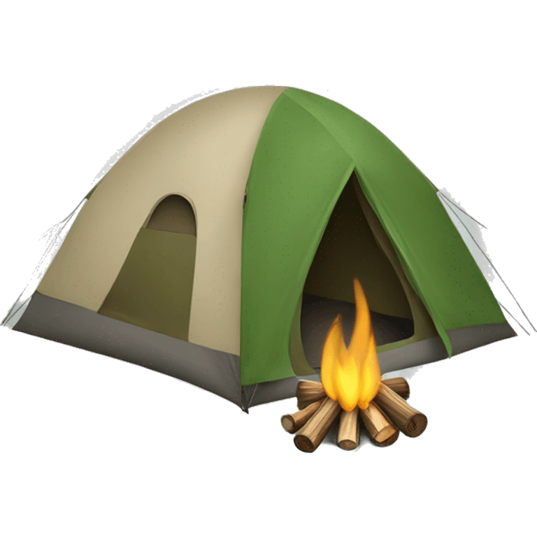 Camping emoji